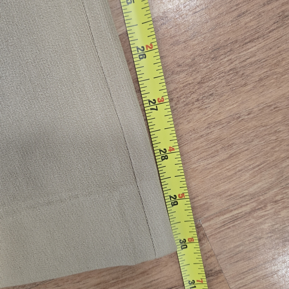 VERTIGO Taupe Stretch Cropped Pants Size 4 - Picture 13 of 13